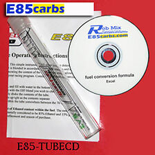 E85 Test Tube Kit Instructions Cd Holley Proform 750 850 950 1050 1150 E85carbs