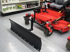 Zero Turn Mower Snow Plow 4 Ft Wide Snow Blade Made In The Usa