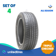 Set Of 4 Used 24555r19 Michelin Defender Ltx Ms 103h - 7-8.532