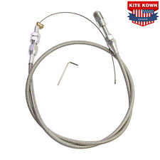 Ls Engine 36 Stainless Steel Braided Throttle Gas Cable Ls1 4.8 5.3 5.7 6.0