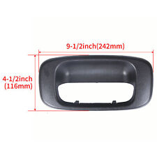 Bezel Cover Tailgate Handle For Gmc Sierra Chevy Silverado 1500 99-06 Free Us