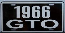 1966 66 Pontiac Gto License Plate 389 400 455 Tri Power Hurst Ram Air Judge Goat