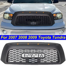 Grille For 2007-2009 Toyota Tundra Honeycomb Grill Matte Black Wleds Wletters