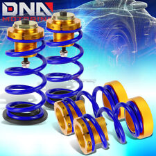 For 06-11 Civic 1-4 Adjustable Suspension Coilover Sleeve Kit Wblue Spring