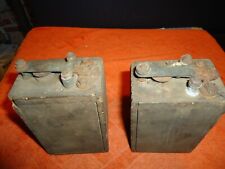 Lot Of 2 Ford Model T Wood Box Ignition Coil Vintage