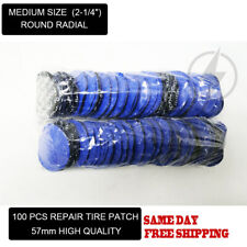 100 Pcs Medium Size 2-14 Round Radial Repair Tire Patches With High Quality
