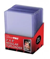 Ultra Pro Top Loaders Regular 35pt 3x4 Toploaders 25 50 100 200 500 1000 2000