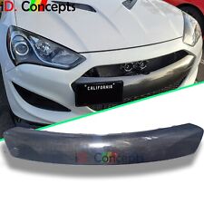 Real Carbon Fiber Front Bumper Grille Grill For Genesis Coupe 13-16replacement