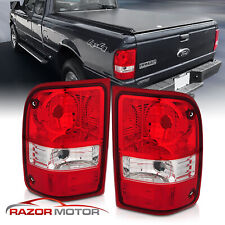 For 2001-2011 Ford Ranger Pickup Red Clear Oe Replacement Tail Light Leftright