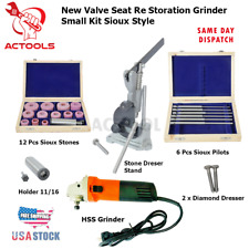 Sioux Valve Seat Re Storation Grinder 230v 50hz Small Kit Style Usa