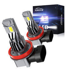 H11 Led Headlight High Or Low Beam Bulbs 360000lm 6500k Xenon White 2pcs