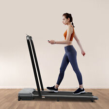 Folding Electric Treadmill W Remote 3hp Energy Saving Motor Running Walking