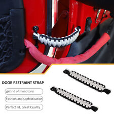 Door Straps Limiting Braid Ropes For Jeep Wrangler Tj Jk Jl Cj Accessories Parts