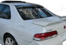 Black Abs Plastic Rear Window Roof Visor Spoiler Wing Fit 97-01 Honda Prelude