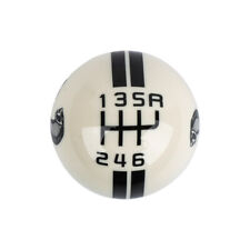 For Ford Mustang Shelby Gt500 Stick Shift Knob 6 Speed-r Lever Resin White-black