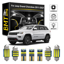 Cabus White Led Interior Lights Package Kit For 2011 - 2021 Jeep Grand Cherokee
