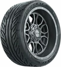 Gtw 14 Volt Gunmetal Wheels On 20540-r14 Fusion Gtr Radial Street Tires 4