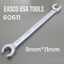 Easco Usa 60611 9mm-11mm 6 Point Metric Double End Flare Nut Wrench Tool