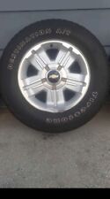 Chevy Silverado Factory 18 Wheels Firestone Tires.
