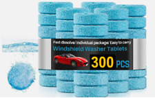 Car Windshield Washer Tablets 300 Pcs Washer Fluid Glass Cleaning Concentrate