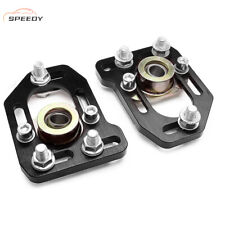 2 Pcs Car Front Aluminum Caster Camber Plates For Mustang 1979-1989 Adjustable