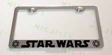 Star Wars Stainless Steel License Plate Frame Holder Rust Free