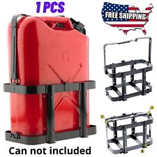 Jerry Can Holder Mount Gas Rack Fuel Gasoline Durable Military Metal 20l- 5 Gal