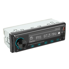 Bluetooth 1din Car Stereo Audio Fm Aux Input Tf U Disk Rca Usb Mp3 Radio Player