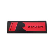 Blackred Metal Roush Logo Emblem Performance Bagde Racing Sport Sticker Decal