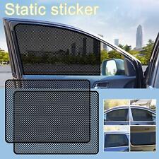 2x For Honda Car Rear Side Window Sun Shade Static Cling Mesh Shield Screen