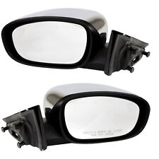 Set Of 2 Mirror Power For 2005-2010 Chrysler 300 Left And Right Chrome Heated