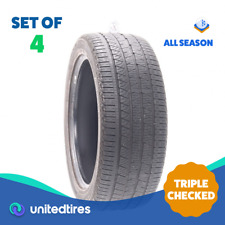 Set Of 4 Used 25545r20 Continental Crosscontact Lx Sport Ao 101h - 5.532