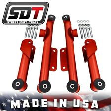 For 1979-2004 Mustang Gt Lx Cobra Red Rear Upper Lower Control Arms Kit Hardware