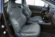 For Acura Rsx Iggee S.leather Custom Made Fit 2 Front Seat Covers Charcoal