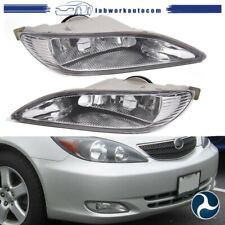 Bumper Fog Light For Toyota Camry 02-04 Corolla 05-08 Clear Len Front Lamps Set