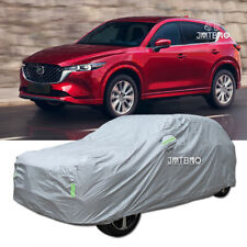 For Mazda 13-24 Cx-5 Silver Car Suv Cover Outdoor Water Sun Snow Dust Rain Proof