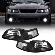 Leftright Headlights For 1999-2004 Ford Mustang Gt Svt Cobra Corner Lamps Eoa