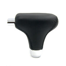 Leather Universal Automatic Car Gear Stick Shift Knob Shifter Lever Cover Black