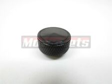 Black Knurled Round Air Cleaner Wing Nut 14-20 Street Hotratrod Chevy Ford Sbc