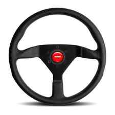 Momo Motorsport Montecarlo Street Steering Wheel Red Leather 350mm - Mcl35bk3b