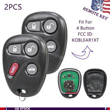 For Chevrolet Corvette 2001 2002 2003 2004 Keyless Entry Remote Key Fob 4 Button