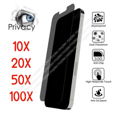 Wholesale Lot Privacy Screen Protector Tempered Glass For Iphone 14 13 12 11 Xr