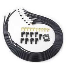 Ceramic Extreme Heat Spark Plug Wires Spiral 8.5mm 90 Degree Ends Chevy Ford