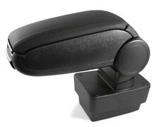 Armrest Arm Rest Centre Console Box Black Leather For Skoda Fabia 3 Iii 15 - 17