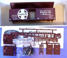 Atlas Trainman Ho Scale Santa Fe 1937 Aar 40 Box Car Kit 21 000 01x