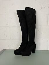 Mix No. 6 Efie Platform Over The Heel Boots Womens Size 6 M Black Msrp 100