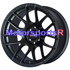 15 15x8.25 Xxr 530 Flat Black Concave Rims Wheels Stance 4x100 Hellaflush Mesh