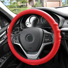 Silicone Steering Wheel Cover Top Quality Grip Marks Design Fits 14.5 - 15.5