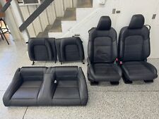 2024 Ford Mustang Gt Black Leather Front Rear Seats Power Premium