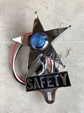 1929-55 Chevy Ford Dodge All Car And Trucks Blue Dot Safety Star License Topper